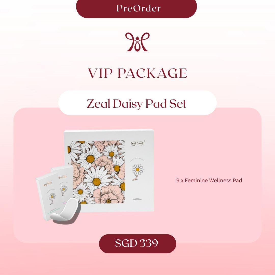 Zeal Daisy Feminine Wellness Pad Set 雪莲养护套