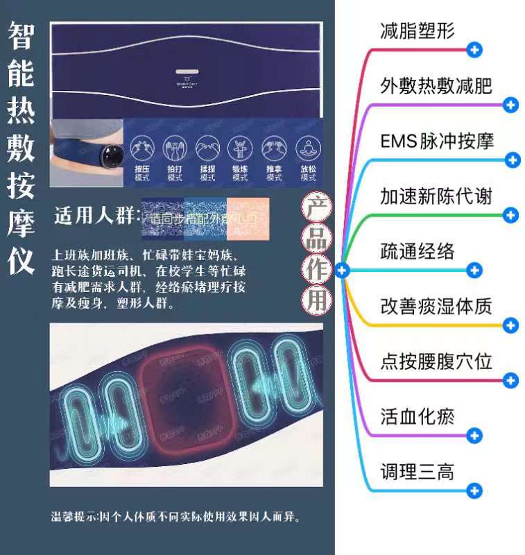 Smart Wireless Massage Belt