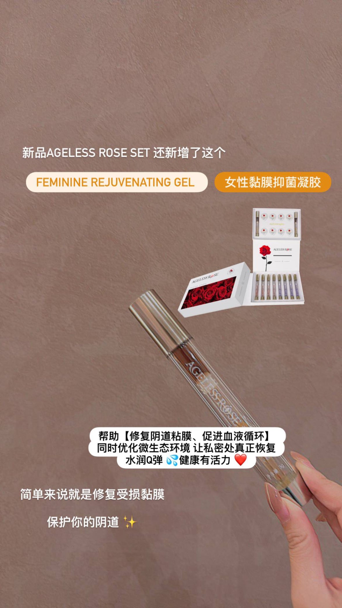 NEW Ageless Rose Set 时光小瑾套盒